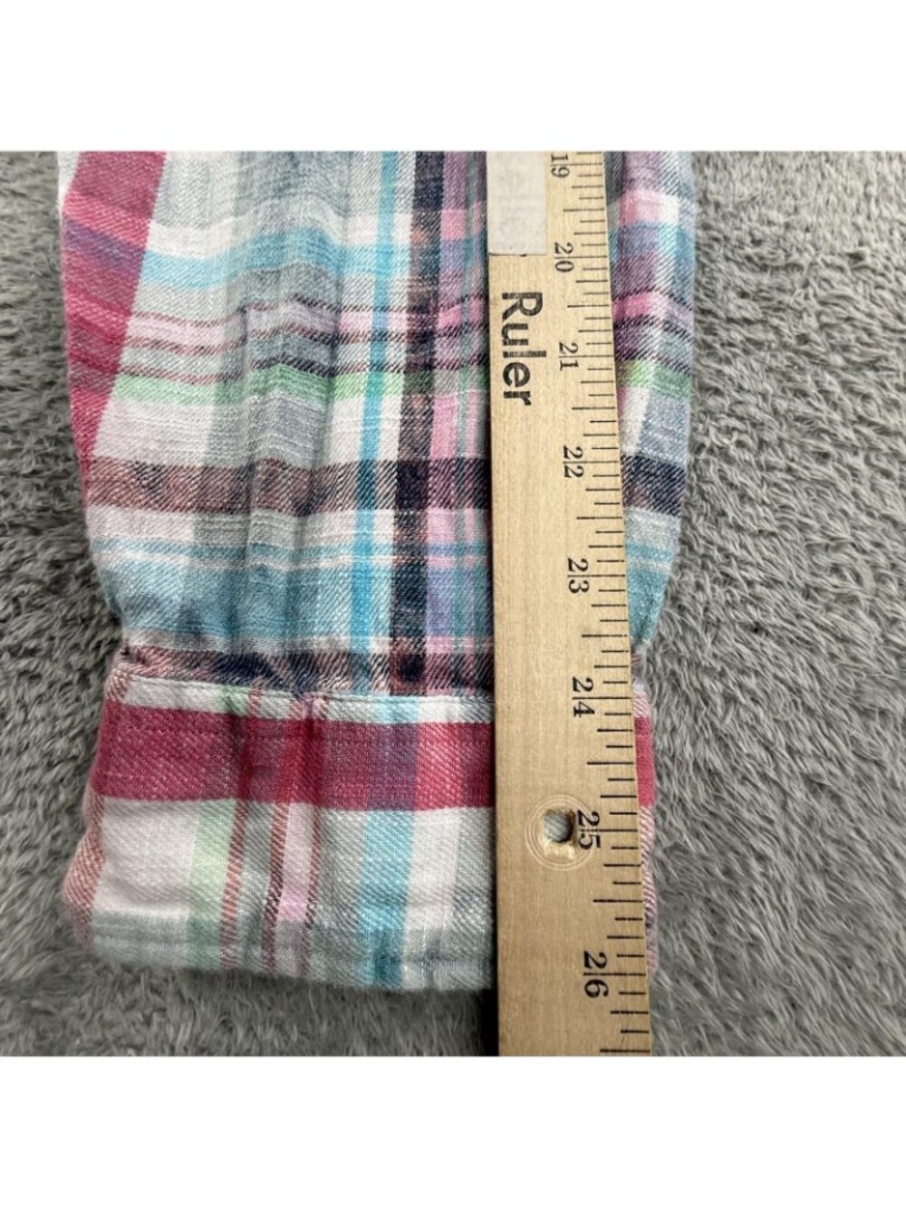 Polo Ralph Lauren Shirt Mens XL Multicolor Plaid Button Up Long Sleeve Classic - Picture 14 of 15